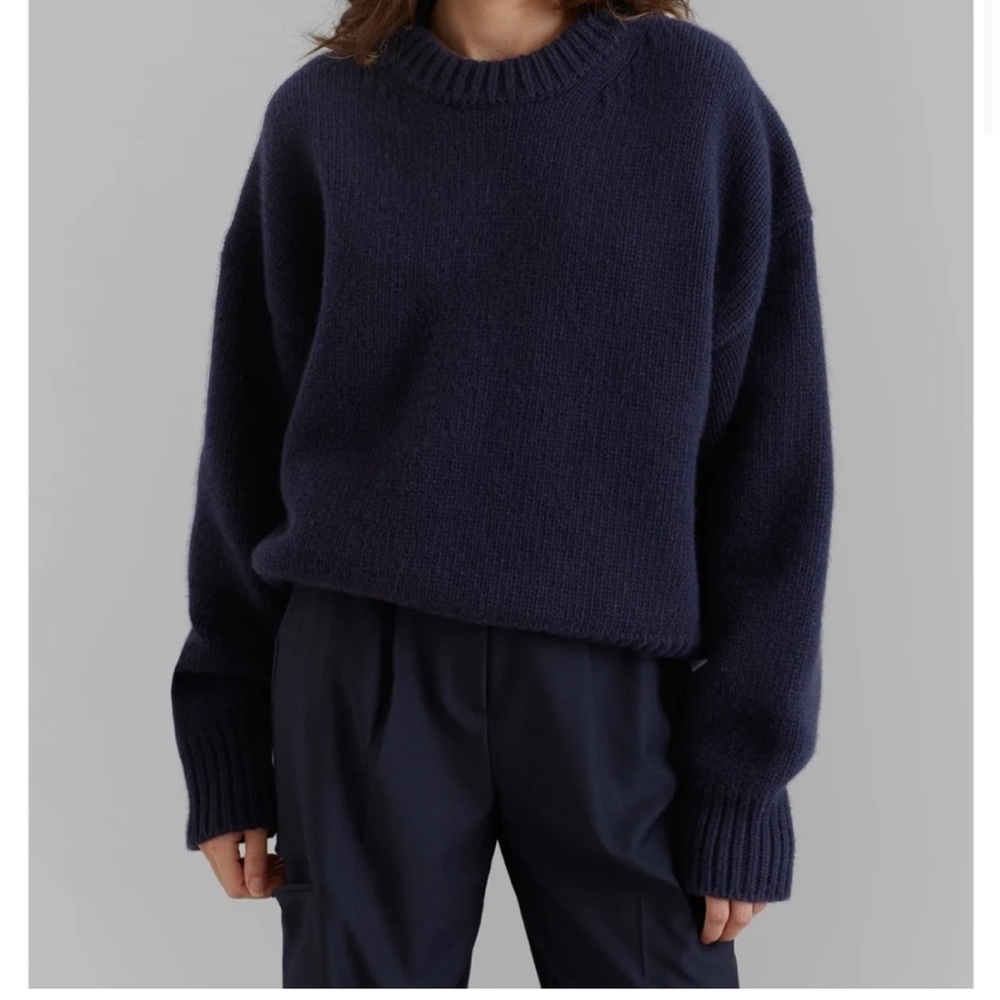 ISO: The Frankie Shop Natte Sweater in Navy